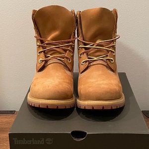 Wheat Nubuck Timberland Boots